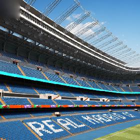 Santiago Bernabeu Stadium 3D model